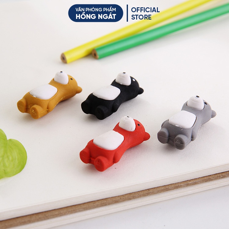 Tẩy bút chì gấu winnie, đồ dùng học tập dễ thương gôm tẩy cute giá rẻ làm quà tặng học sinh văn phòng phẩm T14