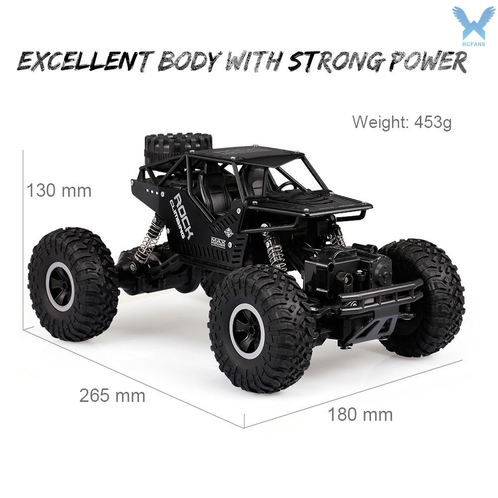 RC RC ROCK CRAWLER Xe Địa Hình Rcfa Cx1809 4wd Tỉ Lệ 1 / 16 Kèm Phụ Kiện