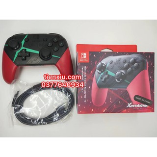 tay cầm switch controller pro cao cấp đủ 5 màu kèm dây usb xịn