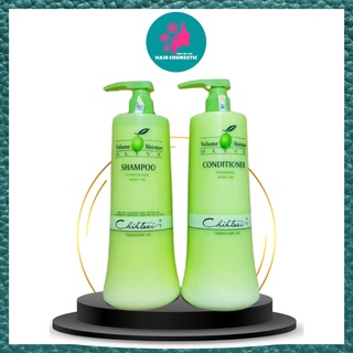 Cặp dầu gội chihtsai olive 1000ml
