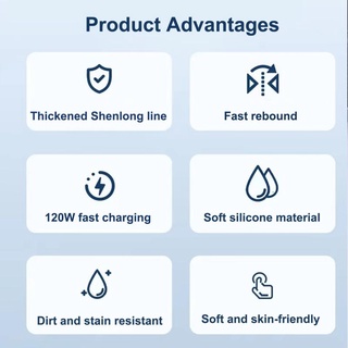 Dây Cáp Sạc Nhanh Siêu Bền Micro USB Type C Bằng Silicone