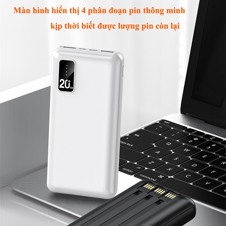 Sạc Dự Phòng 20000mah Pin Dự Phòng 20000mah Xạc Dự Phòng Pin Sạc Dự Phòng 20000mah Power Bank Chính Hãng sạc 20000mah