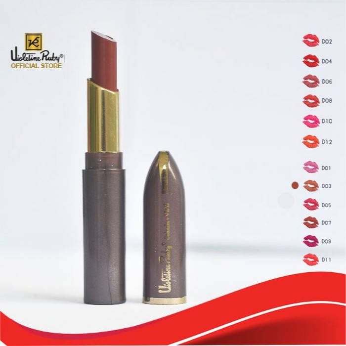 (Hàng Mới Về) Son Môi Màu Sắc Thời Trang (Colorfix + Vit) D03 / Son / Son / Son Môi / Hal Bpom