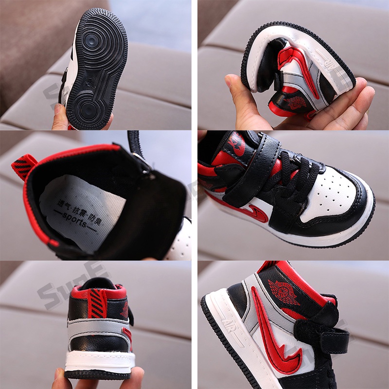 SUGE Trẻ em Giày thể thao Giày chạy bộ Giày trắng cho trẻ em Giày ngoài trời Cô gái Giày thể thao Trẻ em Giày thể thao không trơn trượt Giày thể thao thoáng khí cho trẻ em