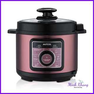 Nồi áp suất điện mutosi mip59 dung tích 5l lòng niêu chống dính