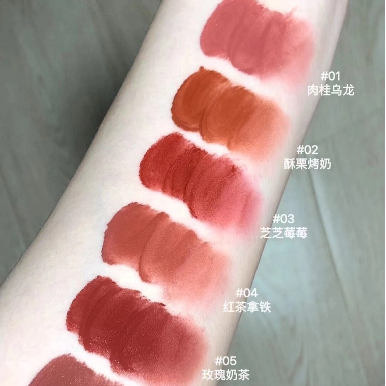 Son Môi CAPPUVINI® OUOII dạng lỏng feather gauzy Màu Lì Mịn Như Nhung Không Phai Và Không Dính Cốc