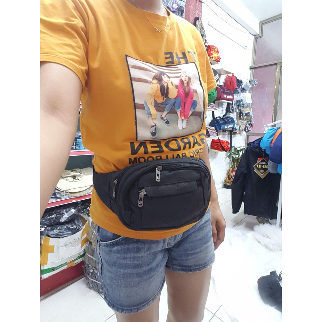 [CÓ VIDEO THẬT]Túi đeo bụng vải bố | BigBuy360 - bigbuy360.vn