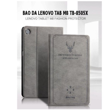 Bao da Lenovo Tab M8 TB-8505X cao cấp | Họa tiết Deer | Có combo quà tặng kèm