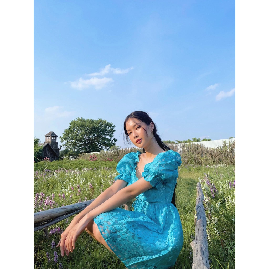 Đầm ren xanh Nary Dress Gem Clothing SP060508