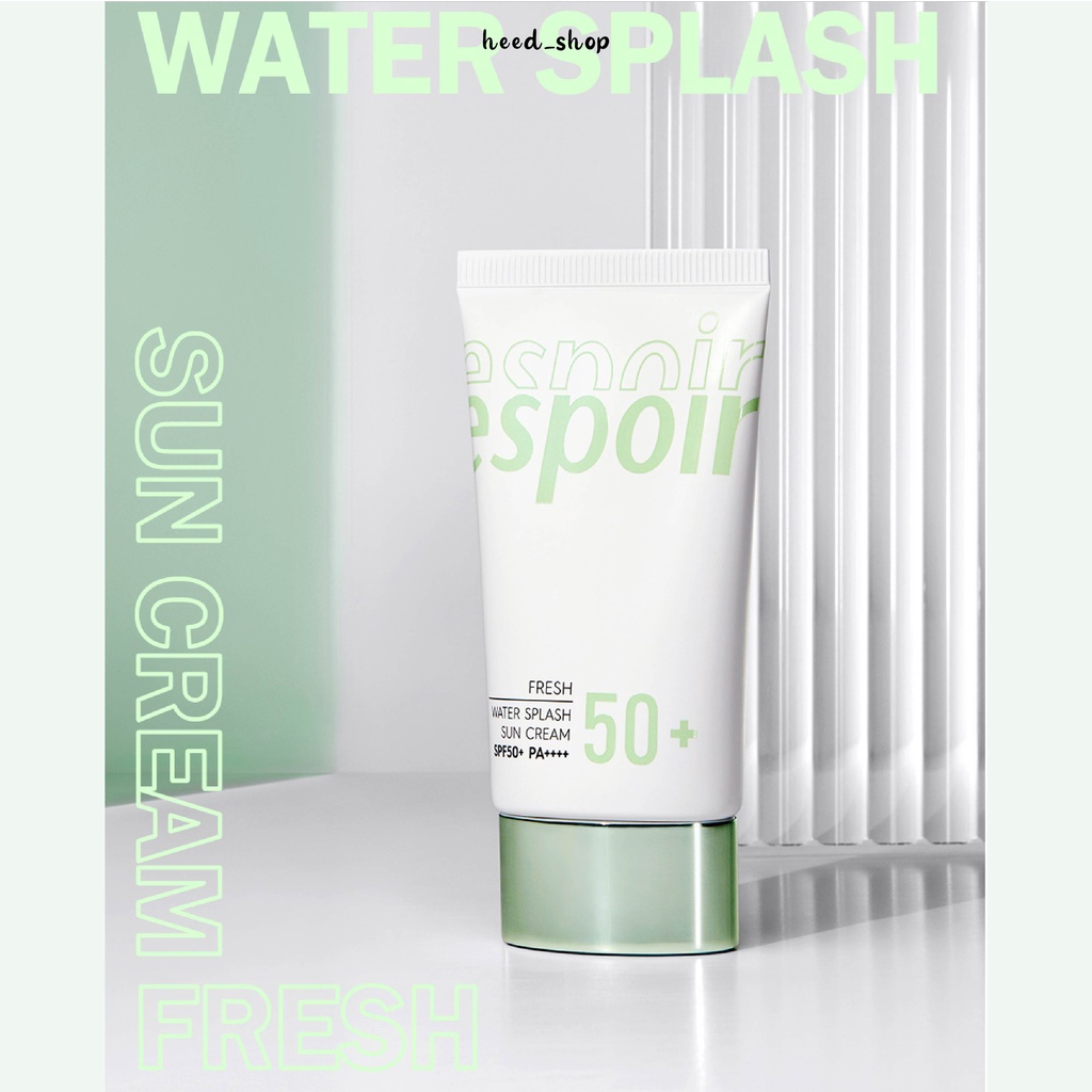Sẵn sàng  Kem chống nắng nước SPF 50+ PA+++ 60ml / Water Splash Sun Cream Fresh/Water Splash Cica Tone up