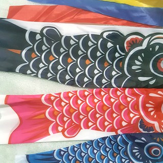 Cờ cá chép 3 con phong cách nhật bản