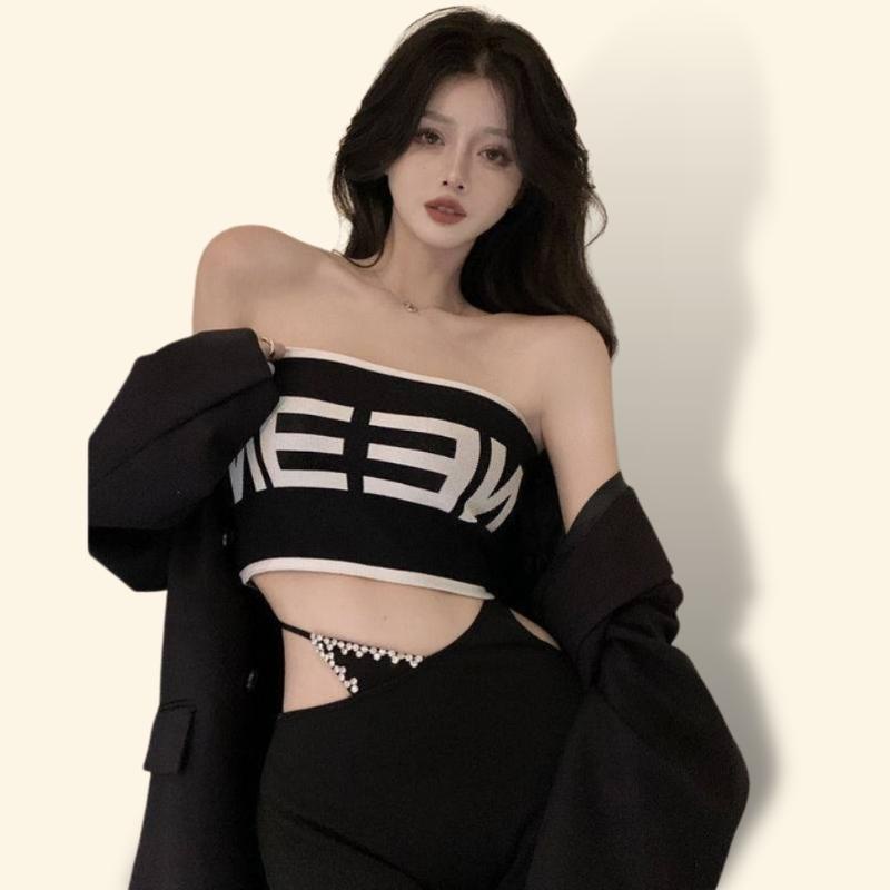 Áo Ống Cotton Không Dây Co Giãn Clover Official Áo Bra Không Dây [Có Mút Ngực] 28802