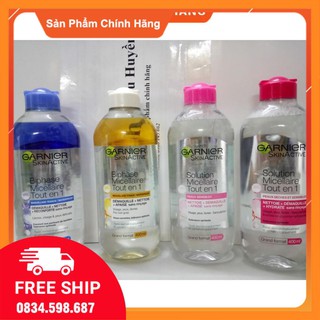 Nước tẩy trang Garnier Nội Địa Pháp 400ml