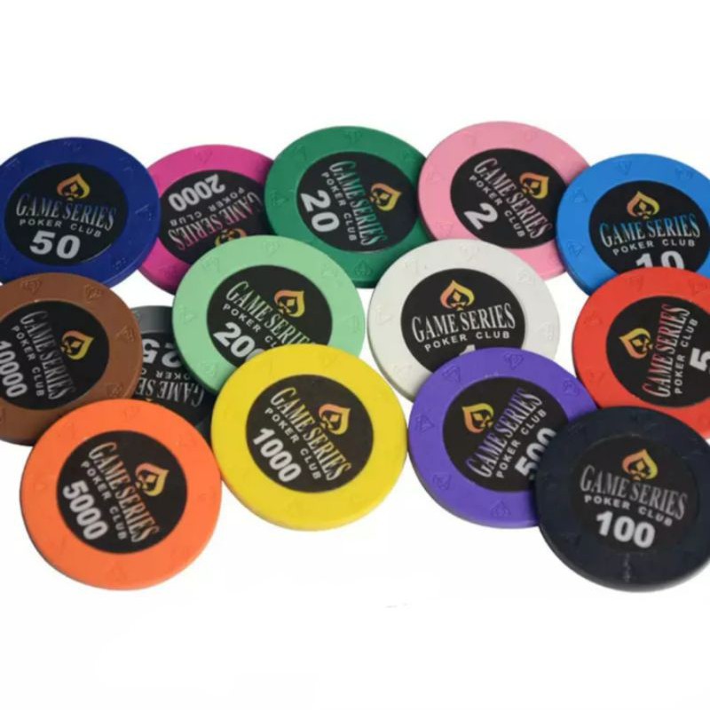 [POK Shop] Chip Poker cao cấp Games Series [Chip lẻ - Phỉnh Poker]