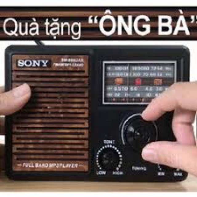 ĐÀI RADIO Sony Sw-888 và SW-999