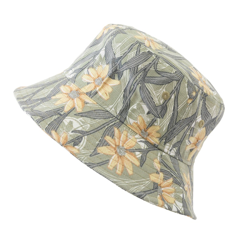 Mũ Tai Bèo Chống Nắng In Họa Tiết Hoa Phong Cách Nhật Bản