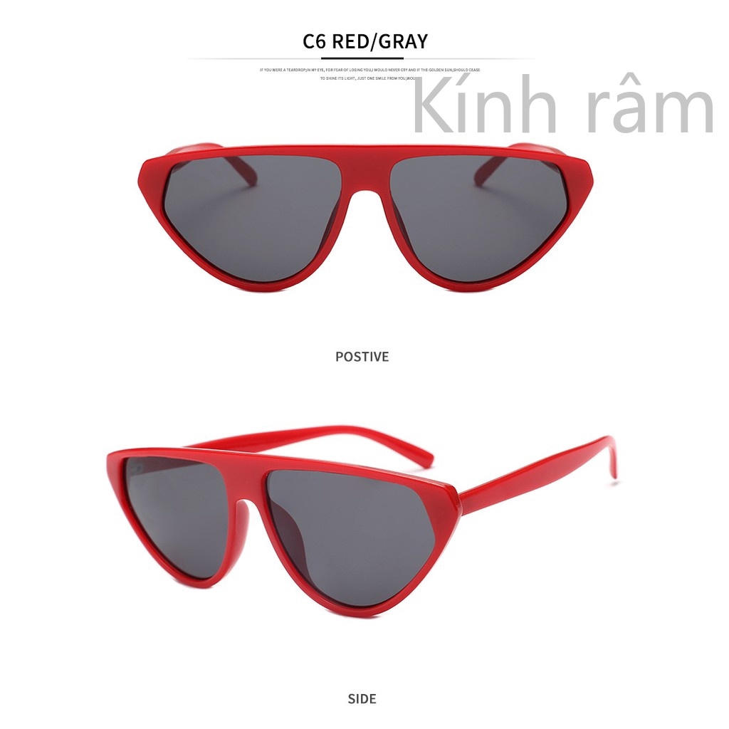 Kính mát mắt mèo phong cách cổ điển dành cho cả nam và nữ