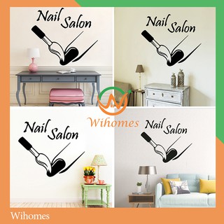 Tranh dán tường nail, spa nghệ thuật - kích thước 40cm*30cm - Decal dán tường Wihomes