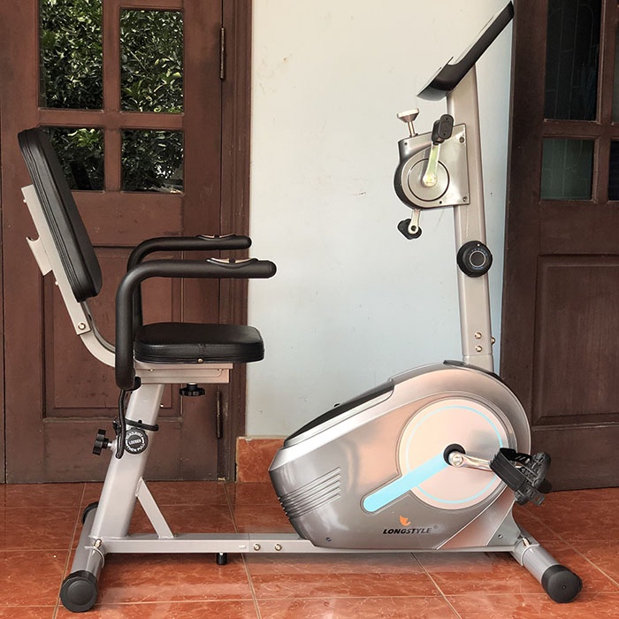 [Tặng bàn lăn chân gỗ] XE ĐẠP PHỤC HỒI CHỨC NĂNG BC-51053  Xe đạp tập xương khớp cho người già - người bị tai biến