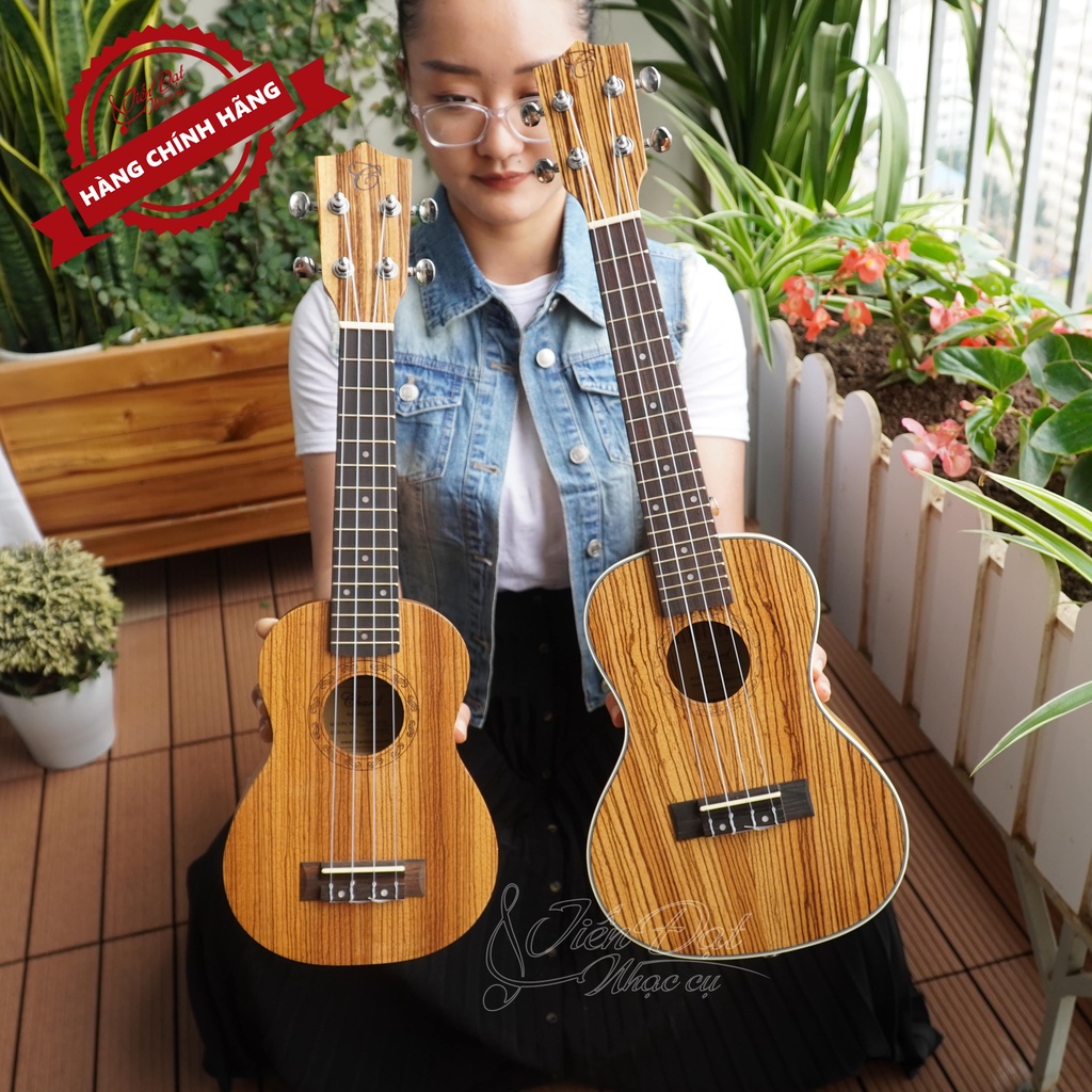 Đàn Ukulele Soprano Andrew Cho Bé Nhiều Họa Tiết Đáng Yêu [Tặng Bao Ukulele 3 lớp]