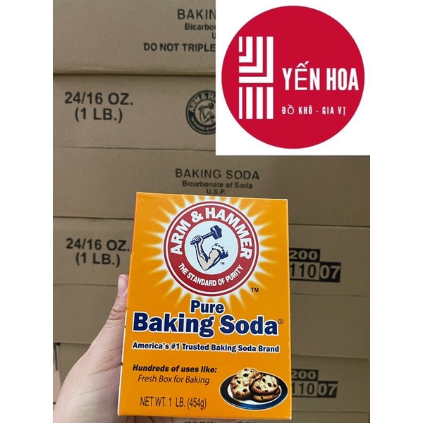 Bột Baking Soda USA - Bột Đa Công Dụng 454gam - Date 01/2025