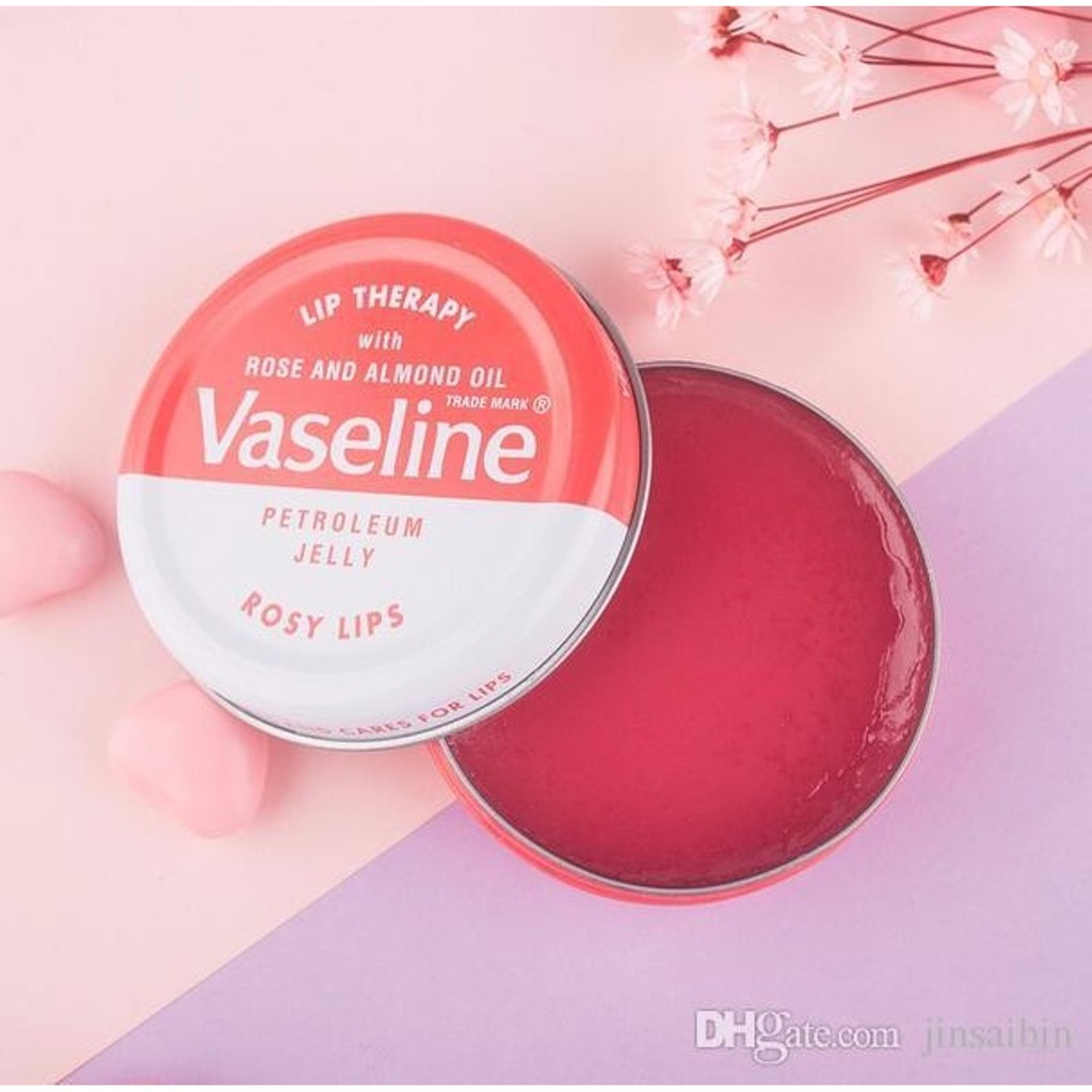 Vaseline dưỡng môi hộp thiếc 20g