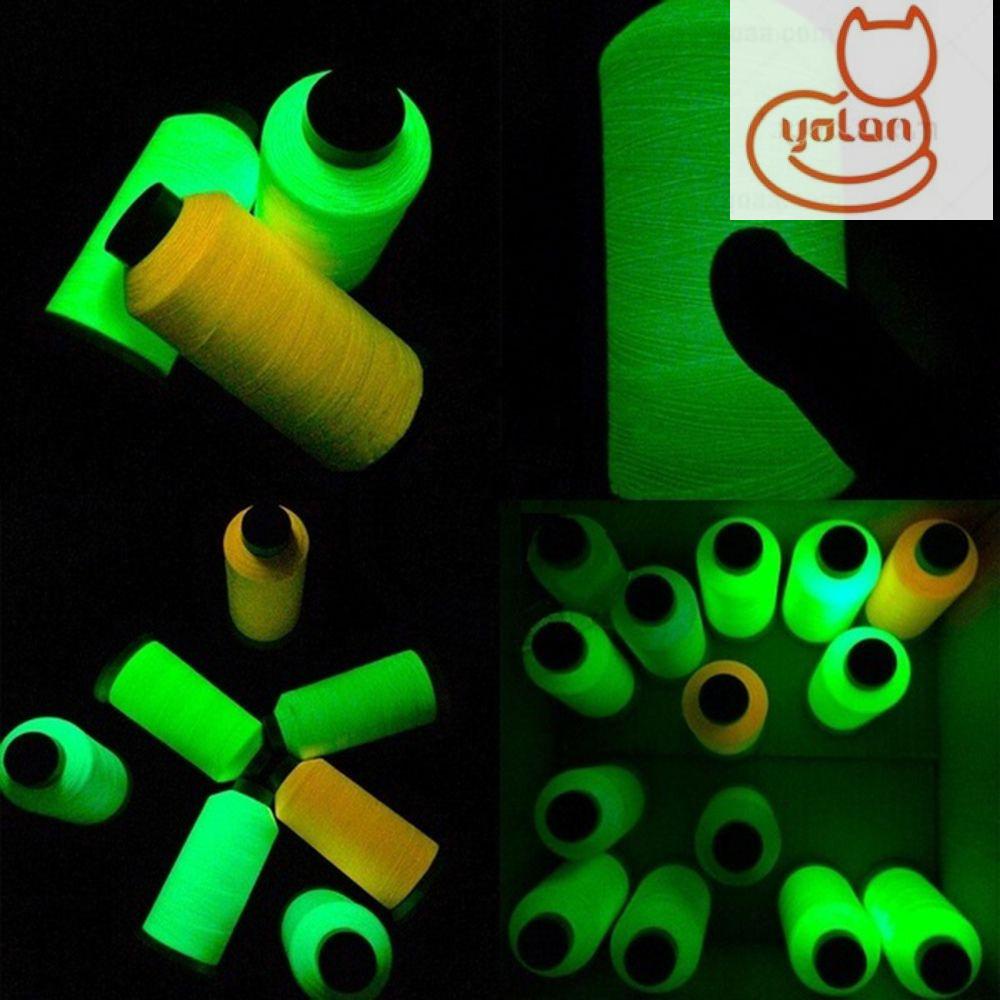 Cuộn chỉ dạ quang dài 1000yard làm đồ thủ công DIY