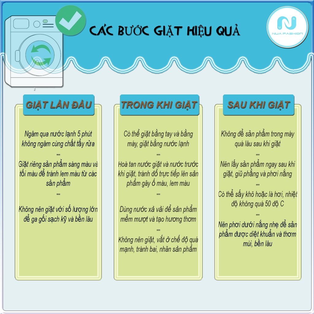 Bộ chăn ga gối cotton poly NUA Fashion Bedding drap giường ga trải giường poly vỏ chăn và 2 vỏ gối nằm Hàn Quốc 1m6/1m8