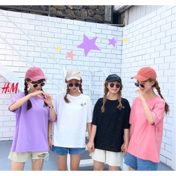 ÁO THUN TAY LỠ FORM RỘNG in Sao ngực nổi (kèm ảnh thật ) | BigBuy360 - bigbuy360.vn