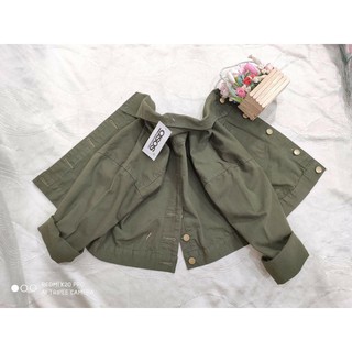 Áo Khoác Kaki Dáng Lửng Nhiều Màu, Chất Kaki Dày Mịn Mềm Nhiều Màu