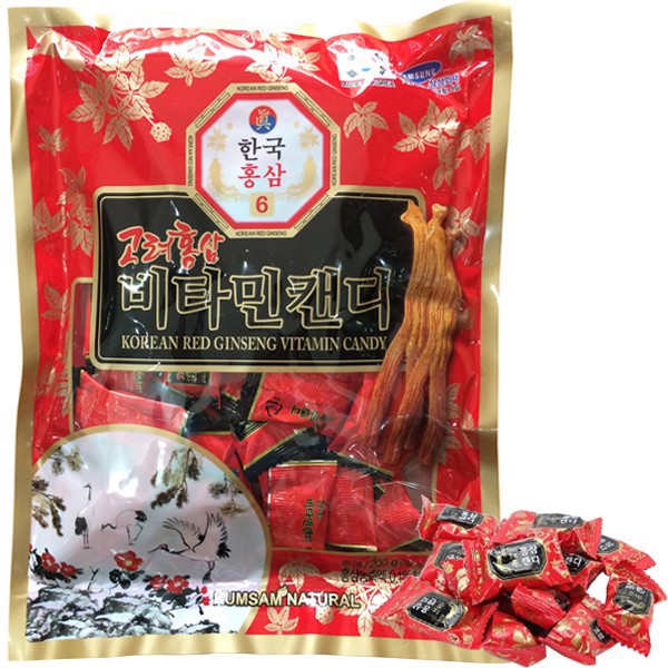 Kẹo Hồng Sâm, Hắc Sâm Kumsam Ginseng Candy
