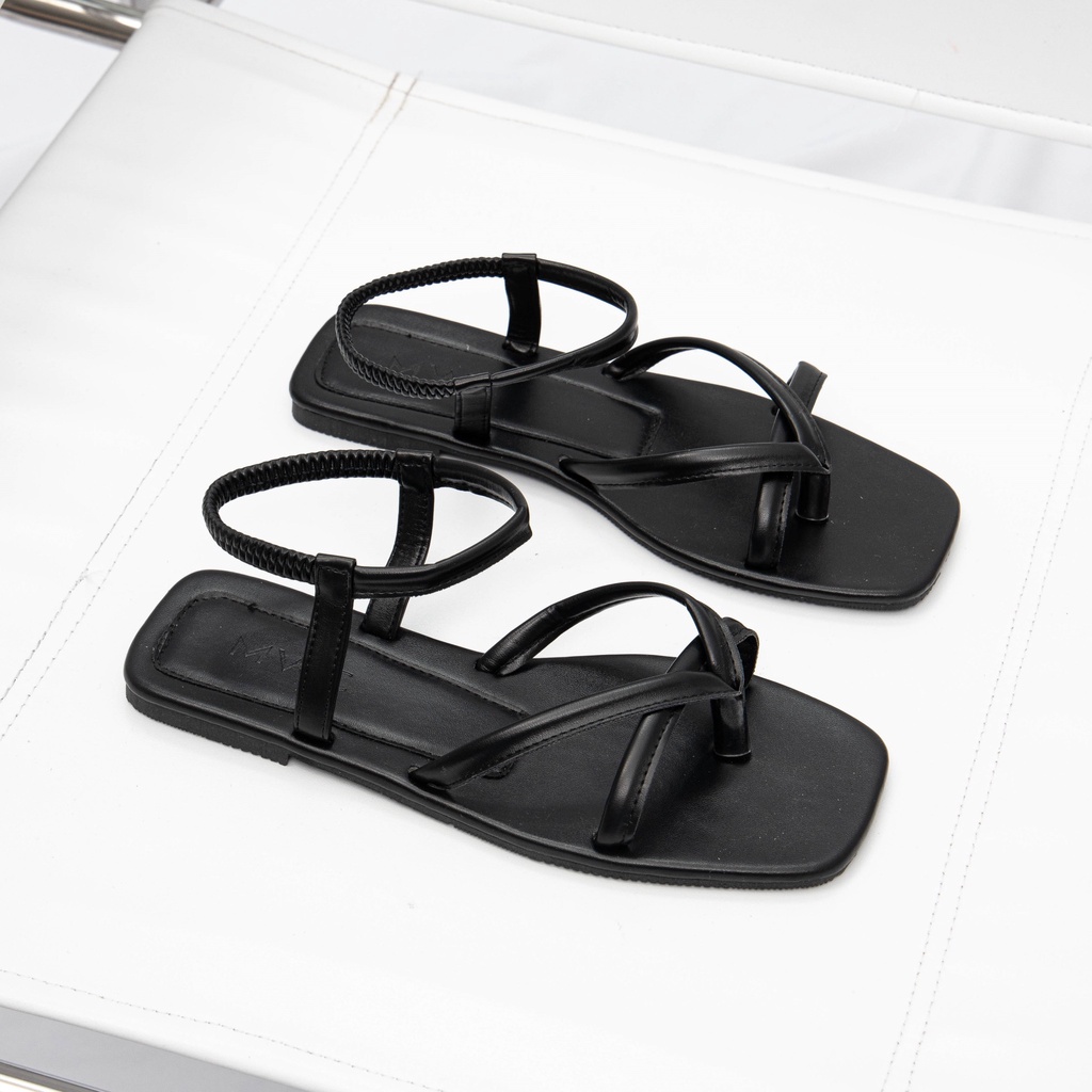 Giày MWC 2923 - Giày Sandal Kẹp Ngón Đế Bệt Quai Dây Mảnh Thời Trang