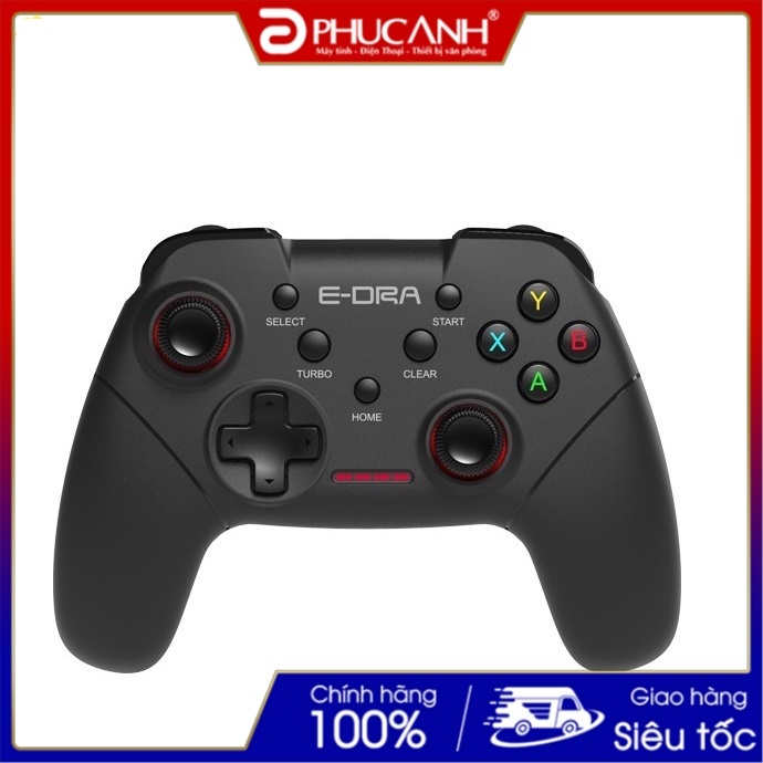 Tay cầm chơi game không dây E-Dra EGP7602