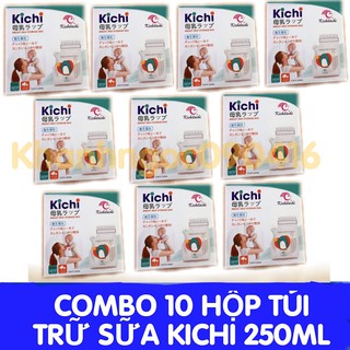 Combo 10 hộp túi trữ sữa Kichi 250ml