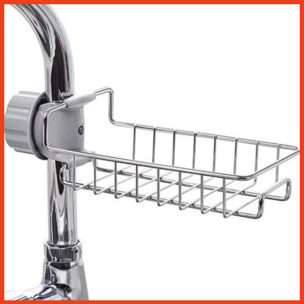 🎀 Giá Để Đồ Inox Cài Cạnh Vòi Nước 🎀 Rửa Bát 🎀 Nhà Tắm