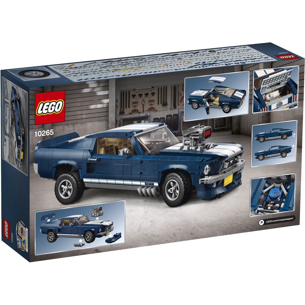 🚙 10265 Đồ chơi lắp ráp Iego Creator Expert Ford Mustang - Xe hơi kiểu cổ điển