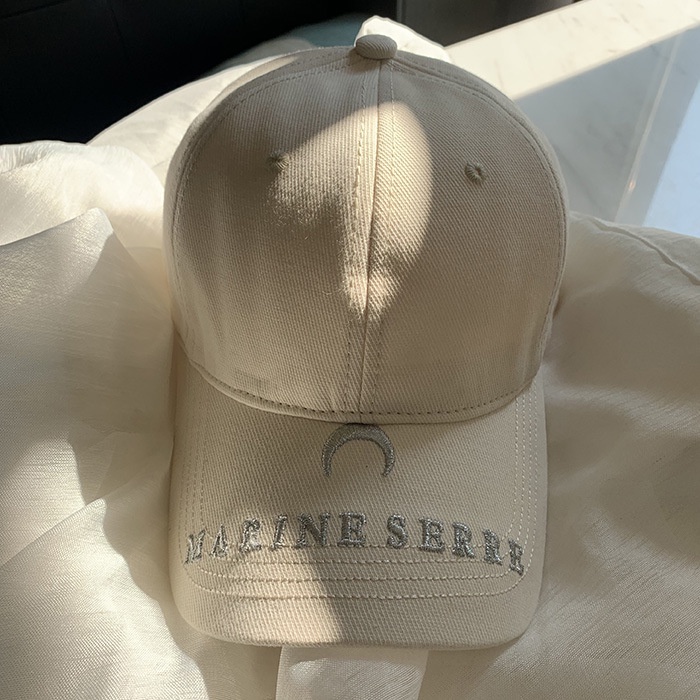 Mũ Lưỡi Trai Màu Trơn Thêu Chữ Phong Cách Đường Phố