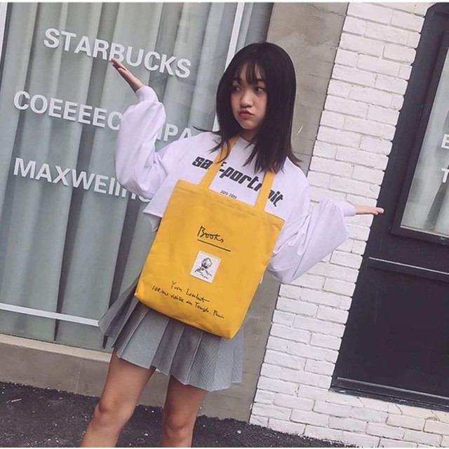 [FREESHIP ĐƠN TỪ 50K] [Túi tote] Túi vải Book