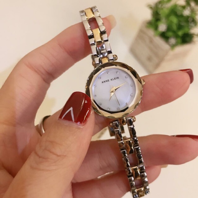 Đồng hồ nữ Anne Klein AK3120 mặt cắt pha lê