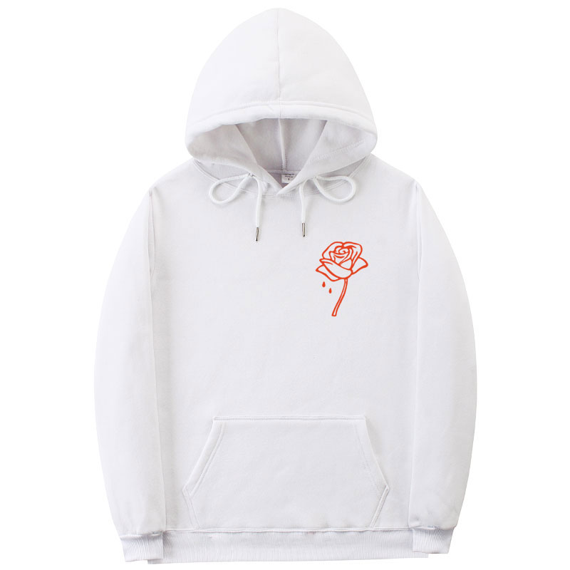 Áo Hoodie Nam In Chữ People Are Poison Rose Màu Đen / Cam / Kaki / Xám / Trắng / Hồng