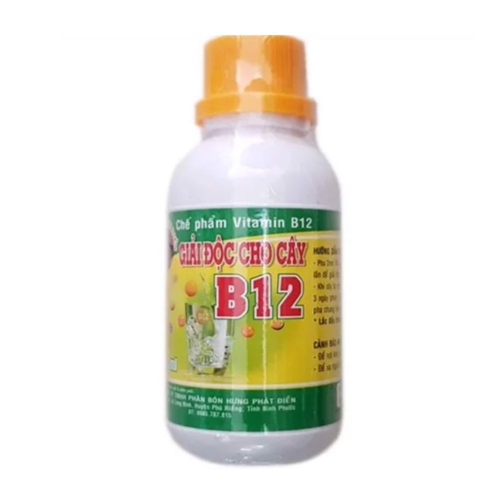 Vitamin B12 Thuốc Giải Độc Chống Sốc Cho Cây ⭐Freeship⭐ Dùng Cho Cây Bị Sốc Phân, Sốc Thuốc, Ngộ Độc Do Quá Liều