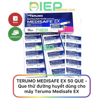 TERUMO MEDISAFE EX 50 que - Que thử đường huyết dùng cho máy Terumo Medisafe EX (chính hãng Terumo - thumbnail