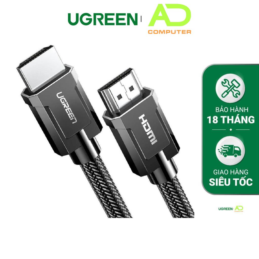 Cáp HDMI 2.1 độ phân giải 8K/60Hz dài 1-2m UGREEN HD135 - Hàng phân phối chính hãng - Bảo hành 18 tháng
