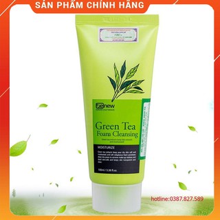 Hàng Chính Hãng -Sữa Rửa Mặt Trà Xanh Sạch Nhờn Green Tea Foam Cleanser Benew Hàn quốc 100ml