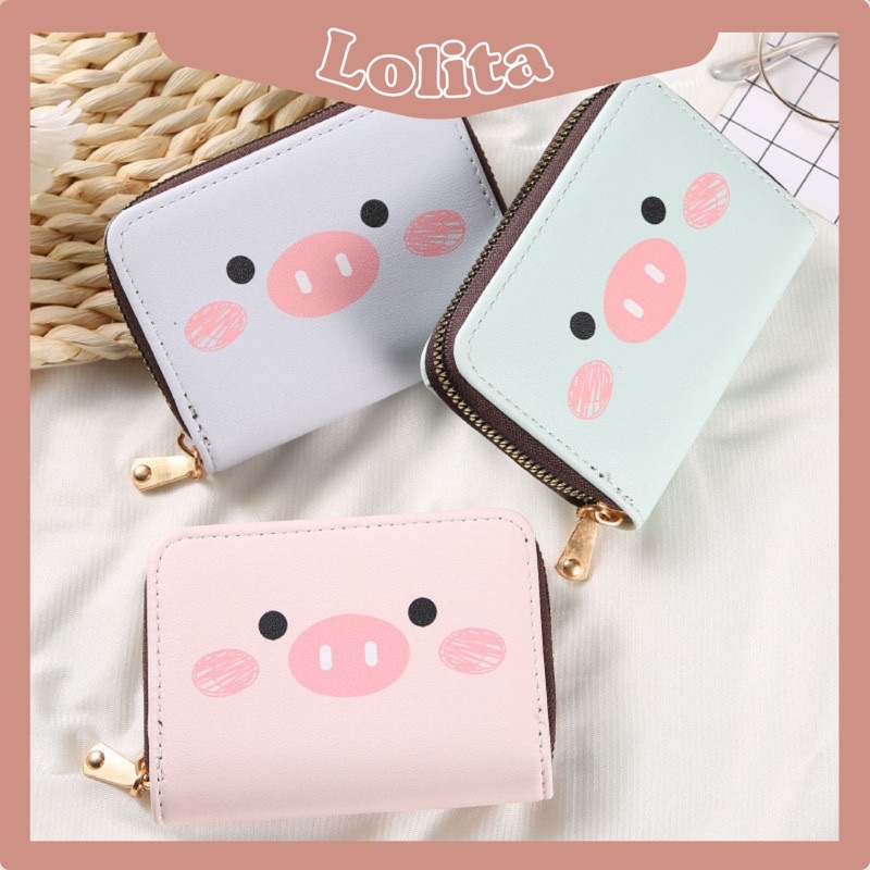 Ví Nữ Mini Da LOLITA Baggu Đựng Thẻ Dễ Thương