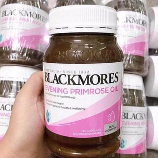 Tinh dầu Hoa anh thảo Blackmores Evening Primrose Oil, Úc (190 viên) giúp làm đẹp da tóc, cân bằng nội tiết, giảm mụn