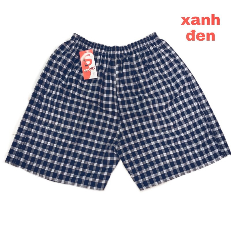 Combo 5 quần đùi nam vải kate dưới 88kg màu ngẫu nhiên