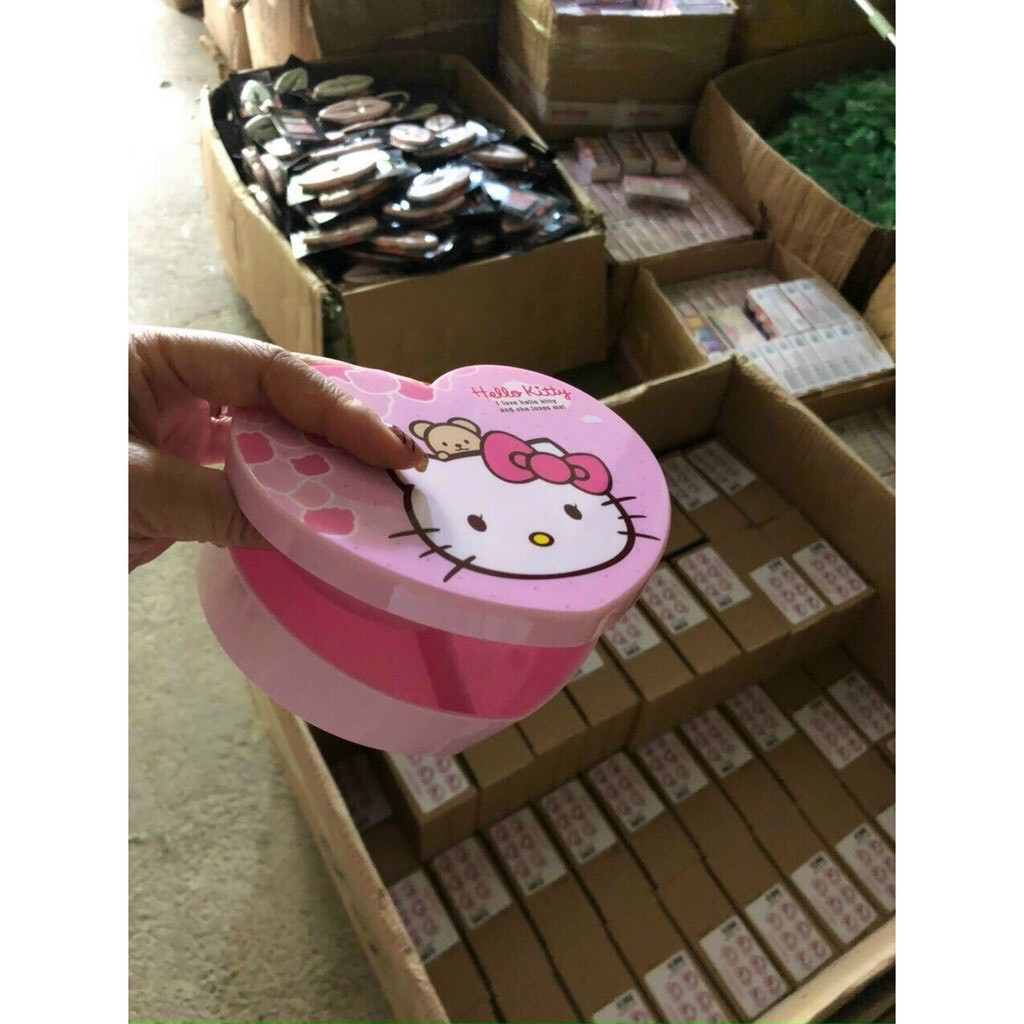 [Mã FAMAYFA2 giảm 10K đơn 50K] Hộp đựng cột tóc, kẹp tóc, đồ trang điểm cute cho bé Dumi Shop