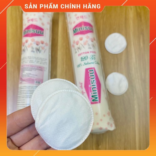 Bông tẩy trang Hàn Quốc Minisuu 155 miếng