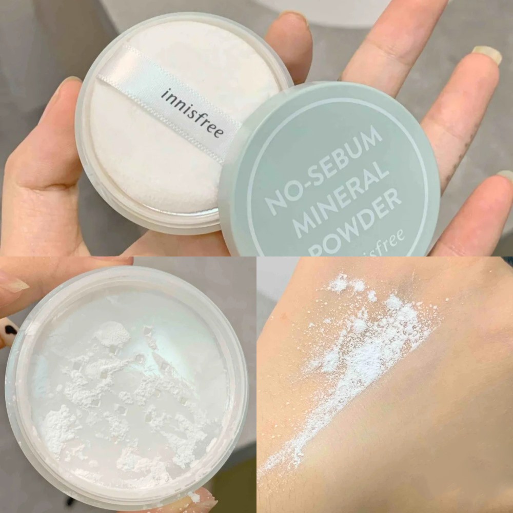 Phấn Phủ Bột Kiềm Dầu Innisfree No Sebum Mineral Powder